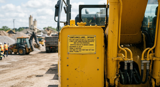 Unit Number Decals Fleet Ontario — Ontario compliance product