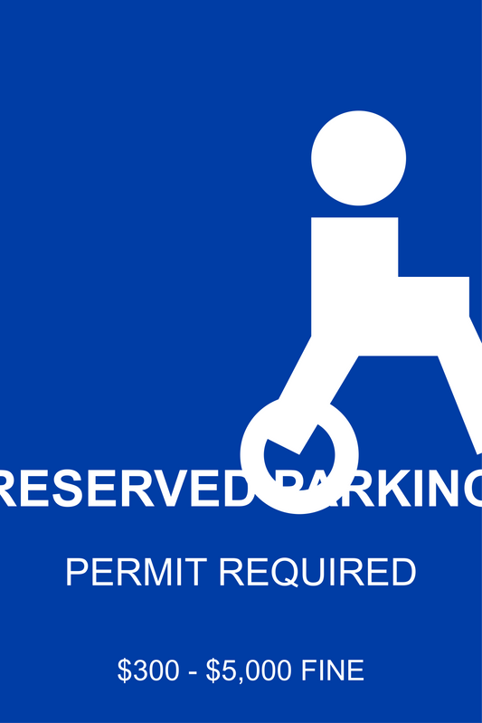 AODA Accessible Parking Sign Ontario