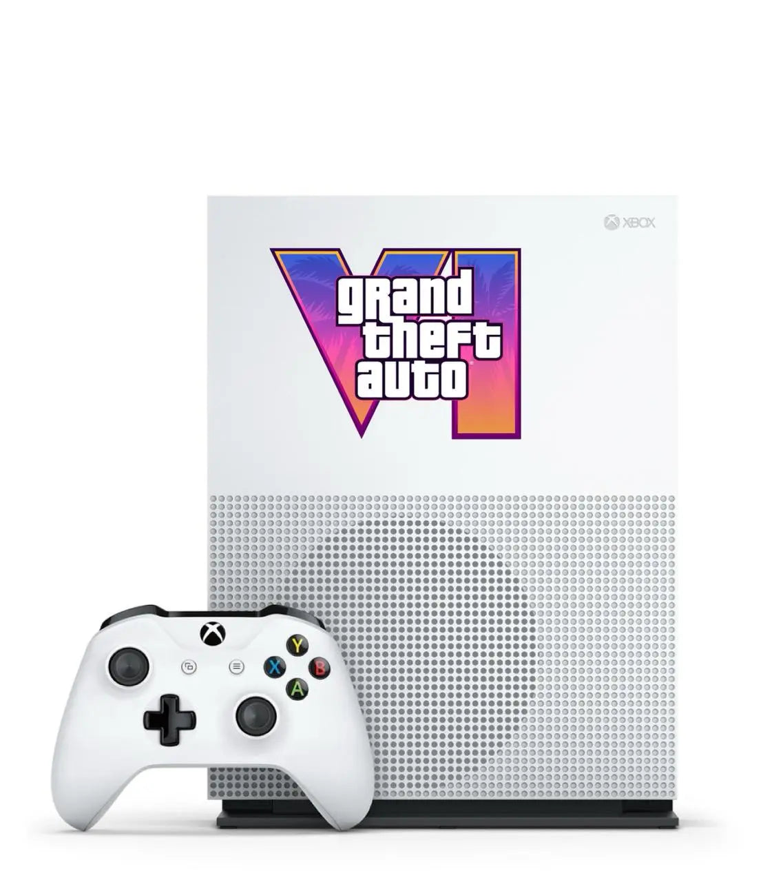 Image of GTA VI Vinyl Decal - Premium Waterproof Sticker for Cars, Laptops & Gaming Gear
