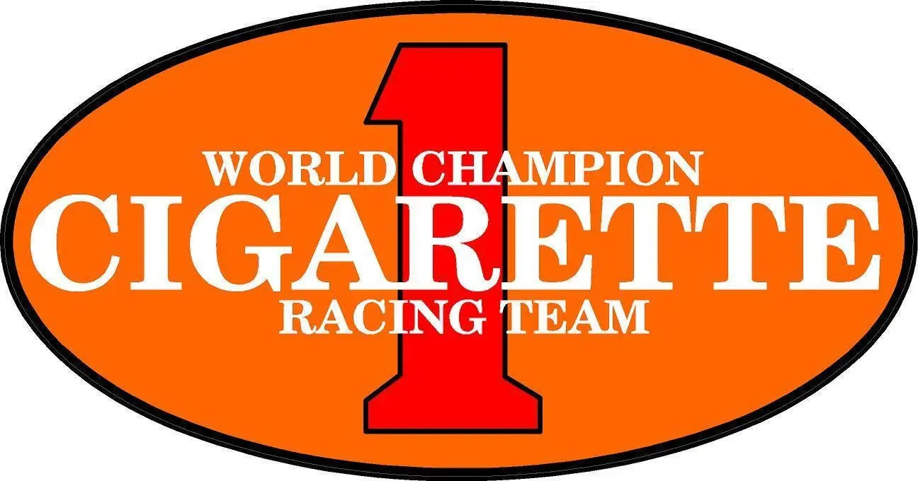 Image of Cigarette Racing Team Vinyl Decal Set - 4 Premium Stickers