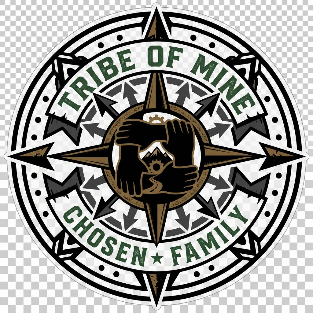 06 Compass Arrows Pointing Inward Mandala clear background