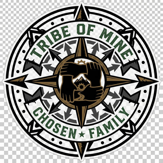 06 Compass Arrows Pointing Inward Mandala clear background