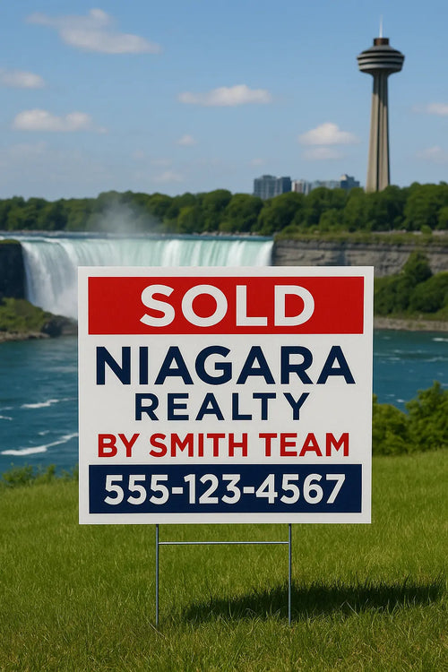 Custom Yard Signs Niagara | Fast 24-Hr Local Printing - Niagara Stands Out