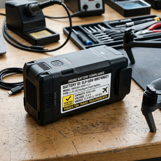 Drone Battery ID + Travel Labels Canada | Compliance Lettering