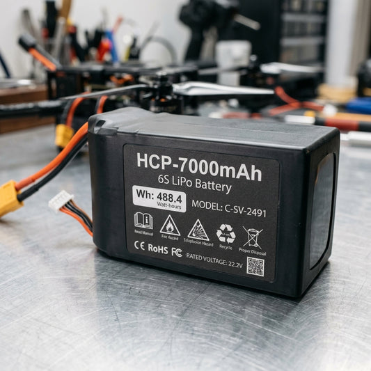 Drone Battery ID + Travel Labels Canada