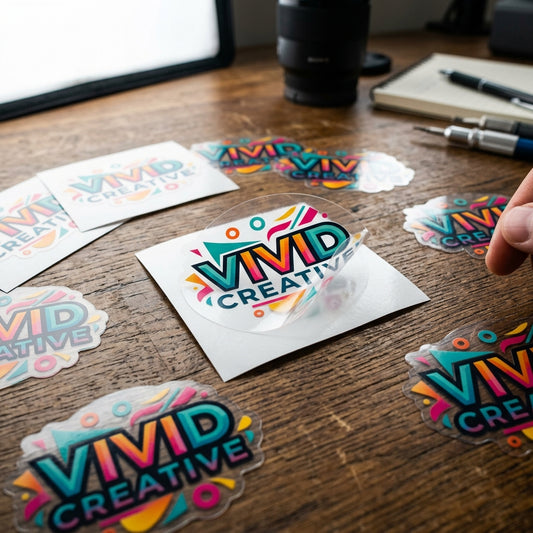 Custom Clear Stickers Canada