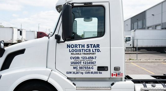 Cross-Border Trucking Kit — CVOR + USDOT + MC + GVW