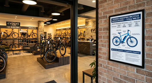 E-Bike Dealer Compliance Display Kit Ontario