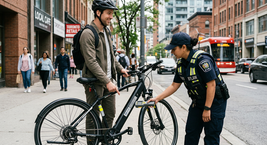 E-Bike Rental Fleet Compliance Label Ontario