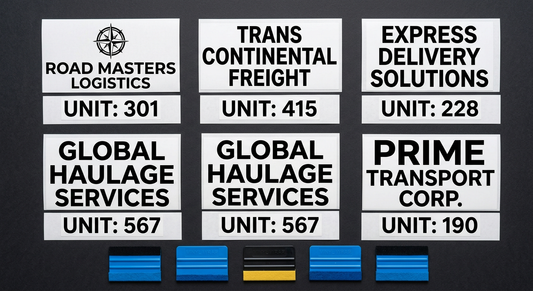 Fleet Starter Pack — 5 Trucks Complete Lettering