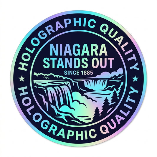 Custom Holographic Decals | Premium Prismatic Vinyl