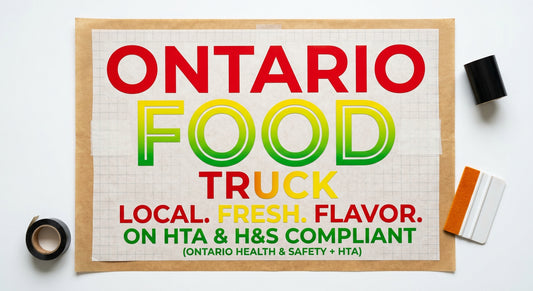 Food Truck Lettering Ontario