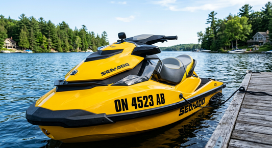 PWC Registration Numbers — Sea-Doo & Jet Ski PCL Decals
