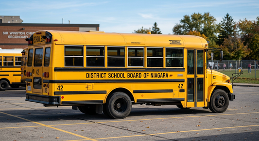 School Bus Lettering — Ontario Compliant