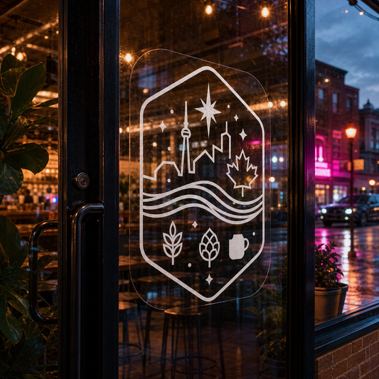 Clear Vinyl Window Decals | Custom Storefront & Vehicle Graphics - Hero