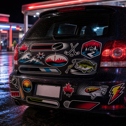 Custom Bumper Stickers Canada | Ontario Printed Vinyl - Hero