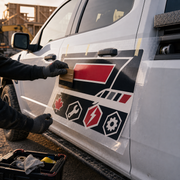 Custom Truck Decals for Commercial Vehicles - Application Context