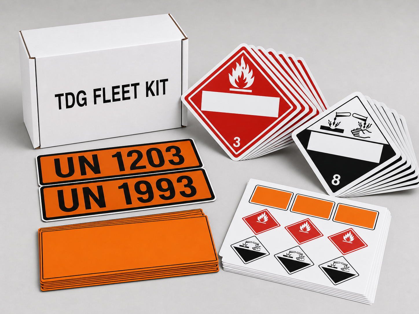 TDG Placard Fleet Kit — Canada product image