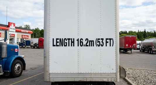 Trailer Length Decals — Dual Metric/Imperial