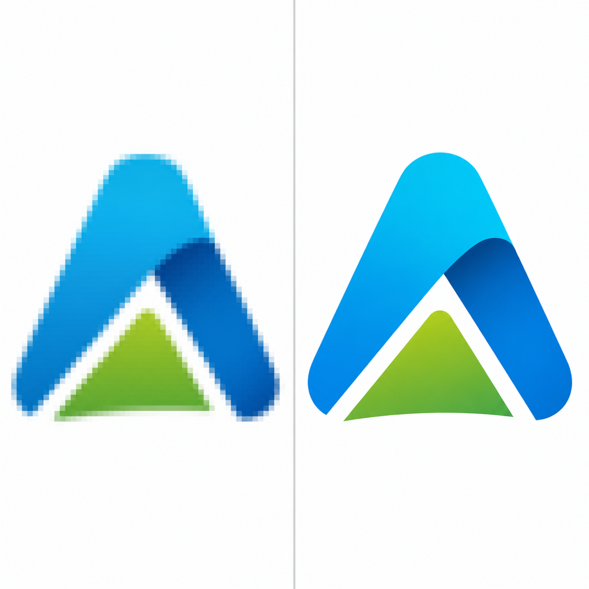 Artwork Cleanup & Vector Conversion — 1 before after